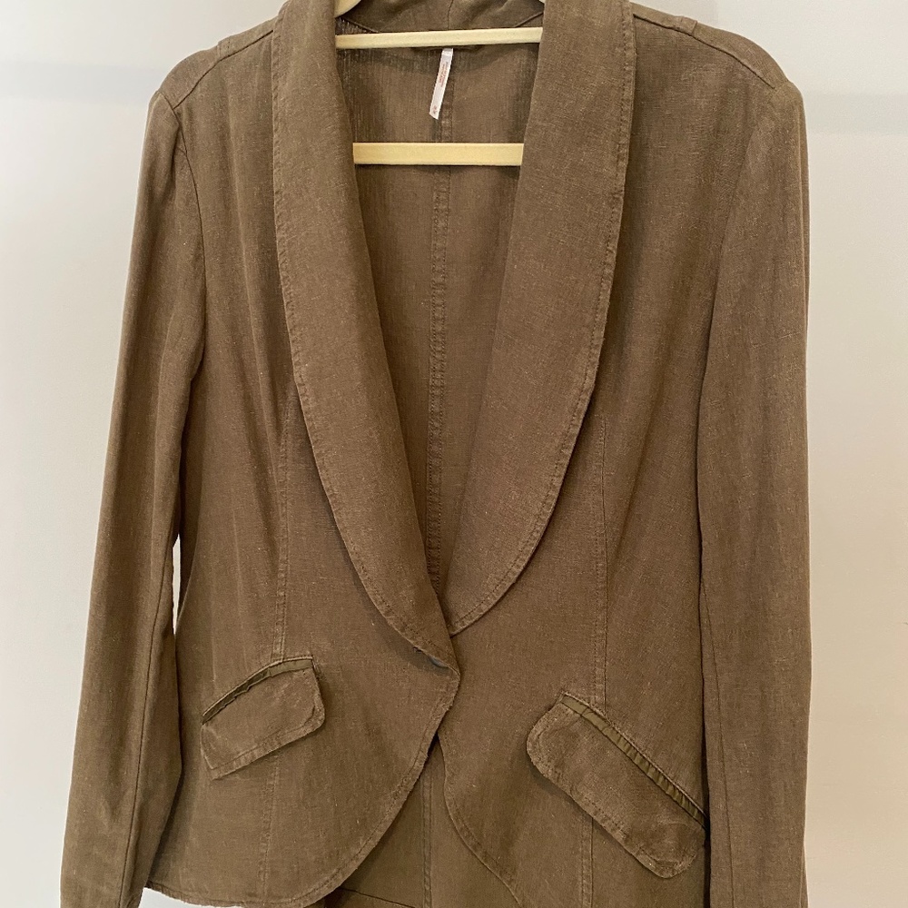 Free People Peplum Jacket